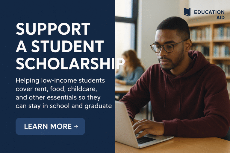 support a student scholarship campaign